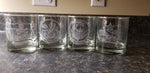 Single Engraved Whiskey Glass