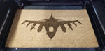 Aircraft Silhouette Entry Mat