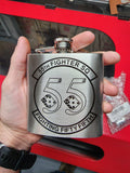Engraved Flask