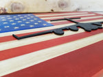 Aircraft Only - 20" CNC Wood Flag