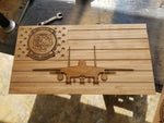20" CNC Wood Flag - Custom