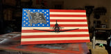 20" CNC Wood Flag - Custom
