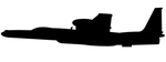 U-2 Vinyl Decal (Up to 8")
